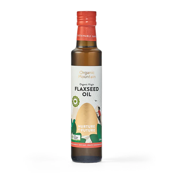 Organic mountain - Virgin Flaxseed Oil 250ml