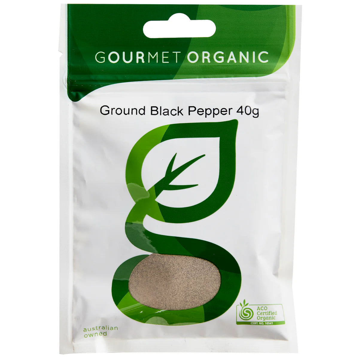 Gourmet Organics - Herbs Pepper Black Ground