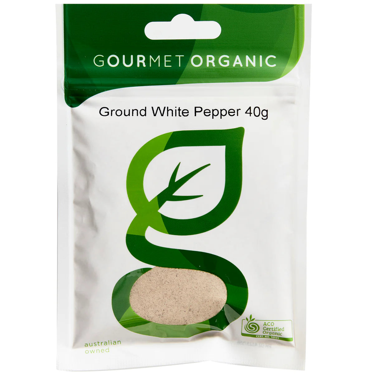 Gourmet Organics - Herbs Pepper White Ground