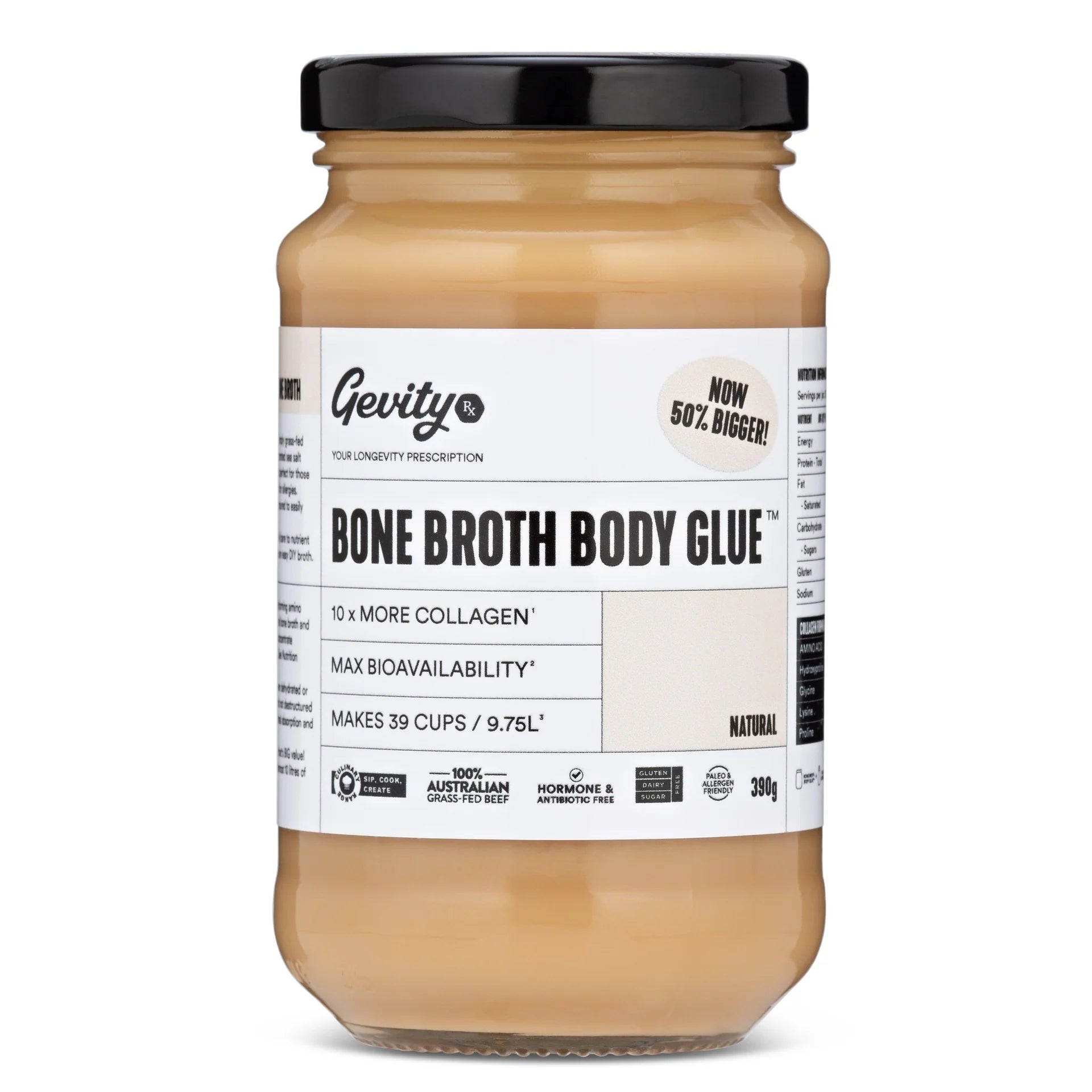 Gevity Rx - Bone Broth Natural 390g