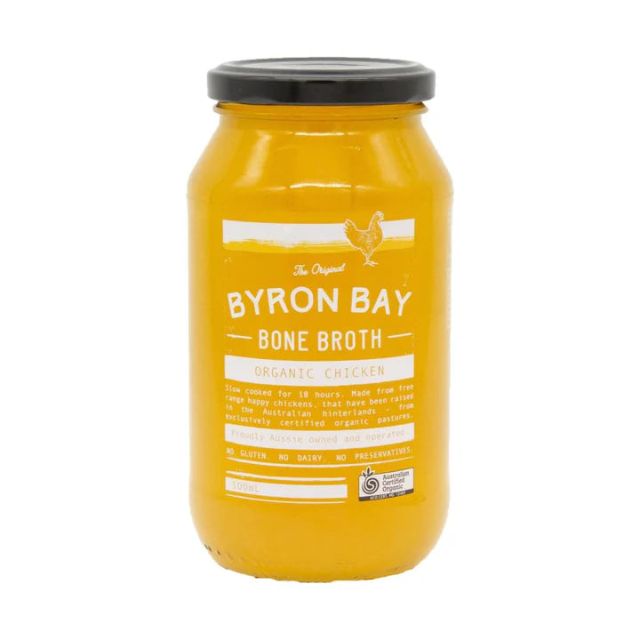 Byron Bay Bone Broth - Organic Chicken Bone Broth 1lt