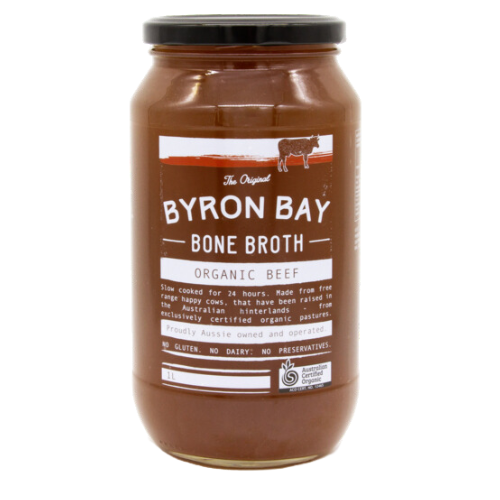 Byron Bay - Organic Beef Bone Broth 1lt