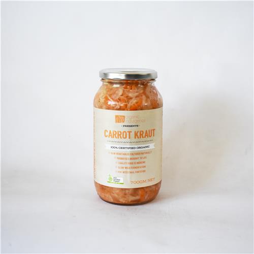 Organic Indulgence - Carrot Kraut 700g