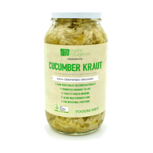 Organic Indulgence - Kraut Cucumber 700g