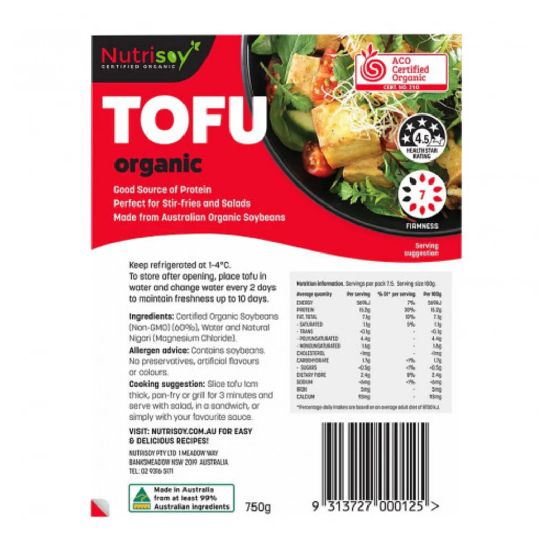Nutri - Tofu Organic 750g