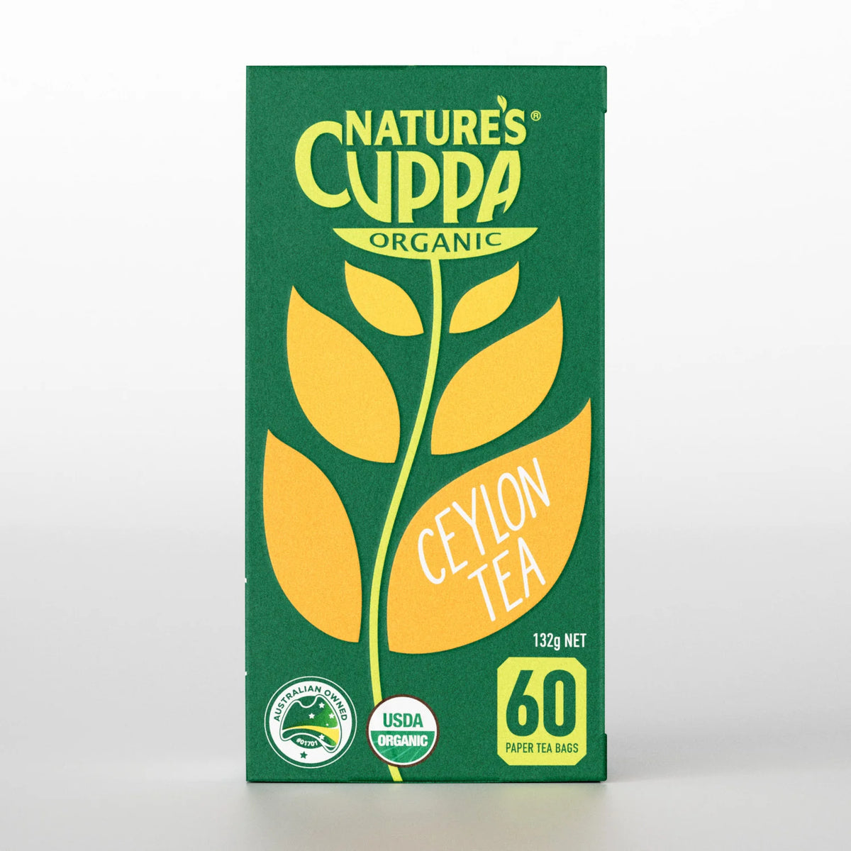 Natures Cuppa - Organic Ceylon Tea 60b