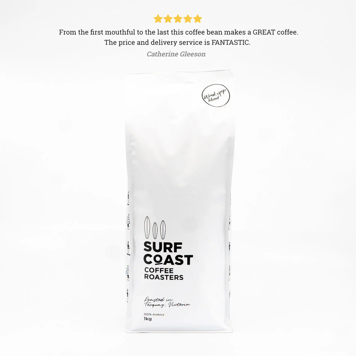 Surf Coast - Coffee Winki (ground) 1kg