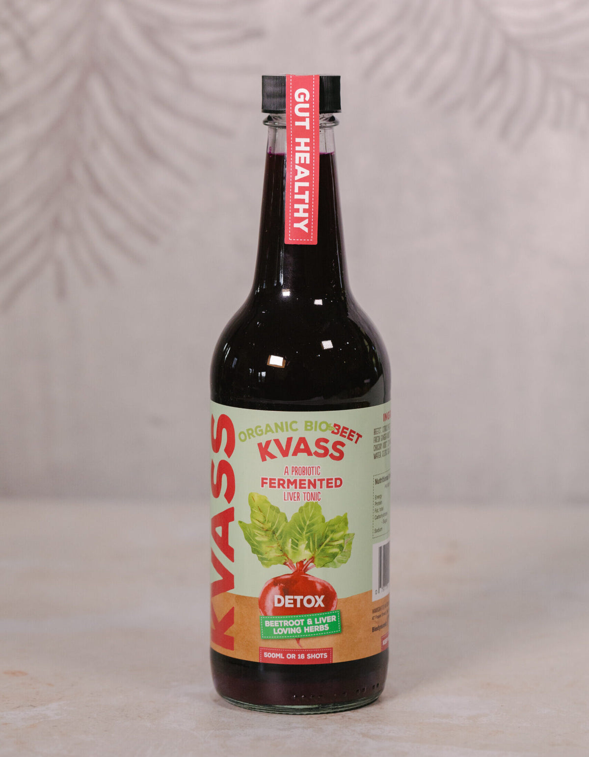 Bio-beet - Fermented Beetroot Kvass Detox Tonic 500ml