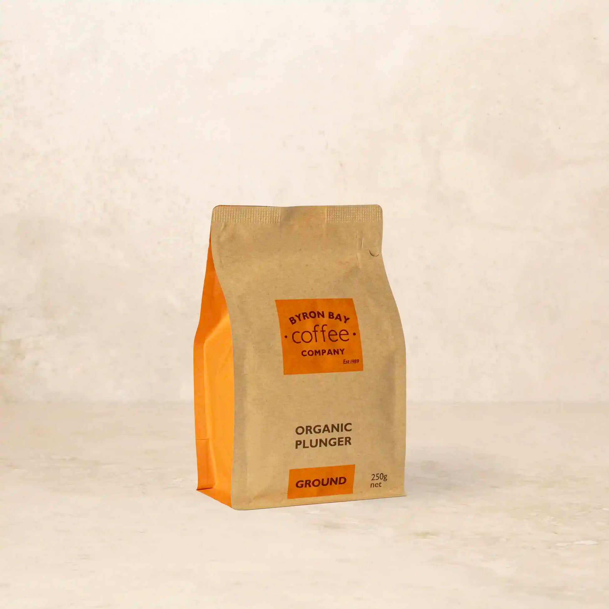 Byron Bay Coffee Company - Organic Plunger Ground 250g