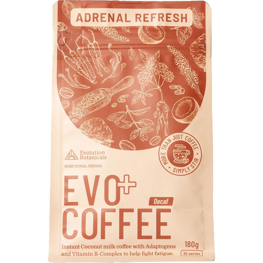 Evolution Botanicals - Evo+ Coffee Adrenal Refresh Decaf 180g