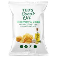 Ted's Good Oil - Olive Oil Potato Chip Rosemary Garlic 130g
