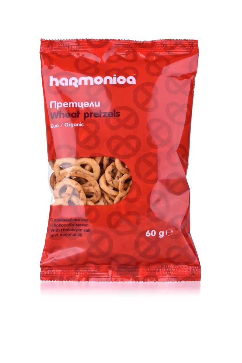Watersteps - Organic wheat pretzels 60g