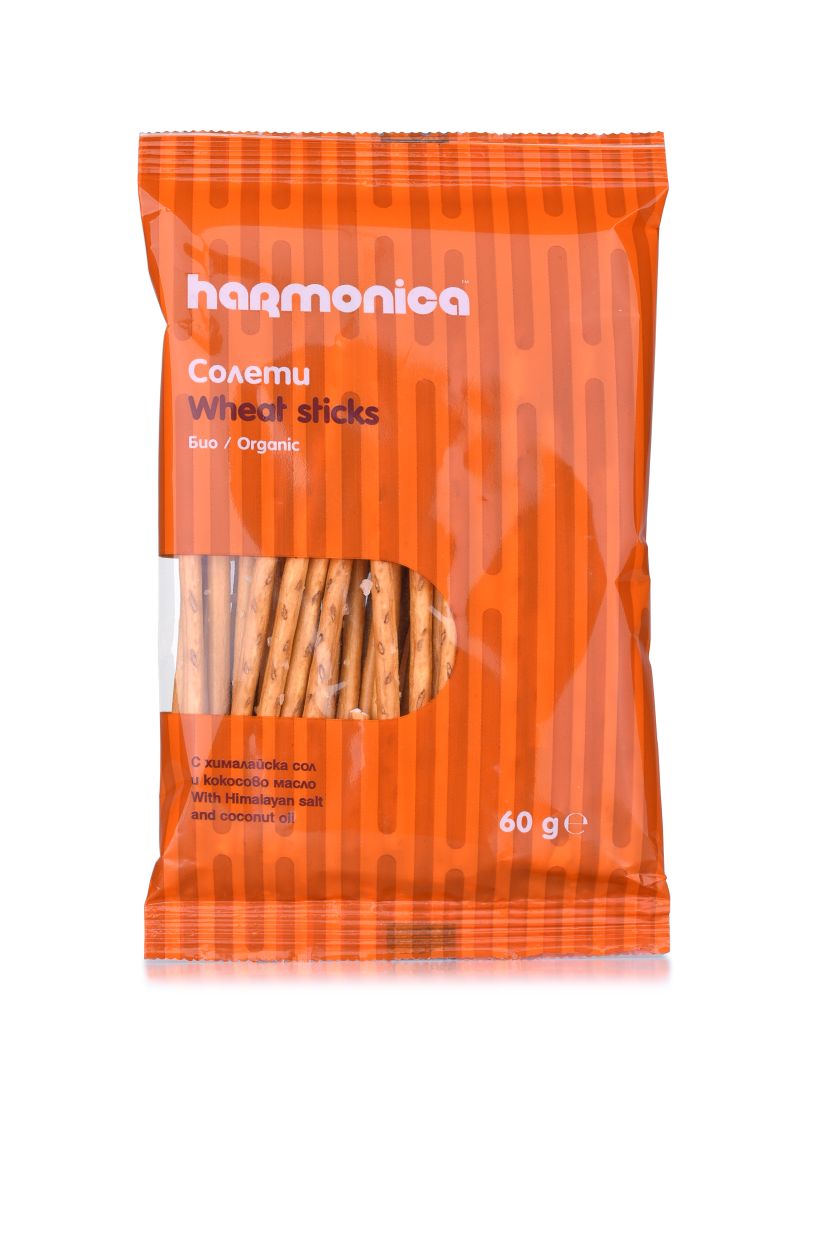 Watersteps - Organic wheat pretzel sticks 60g