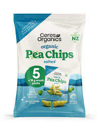 Ceres - Pea chips Multipack Salted 90g