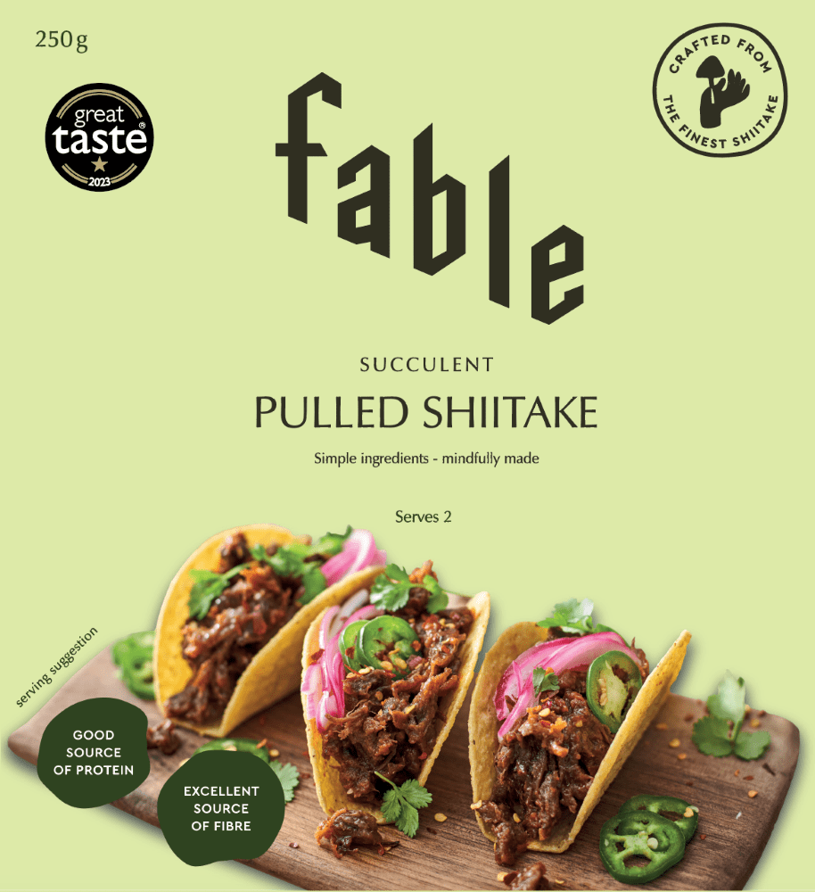 Fable - Pulled Shiitake Mushrooms 180g