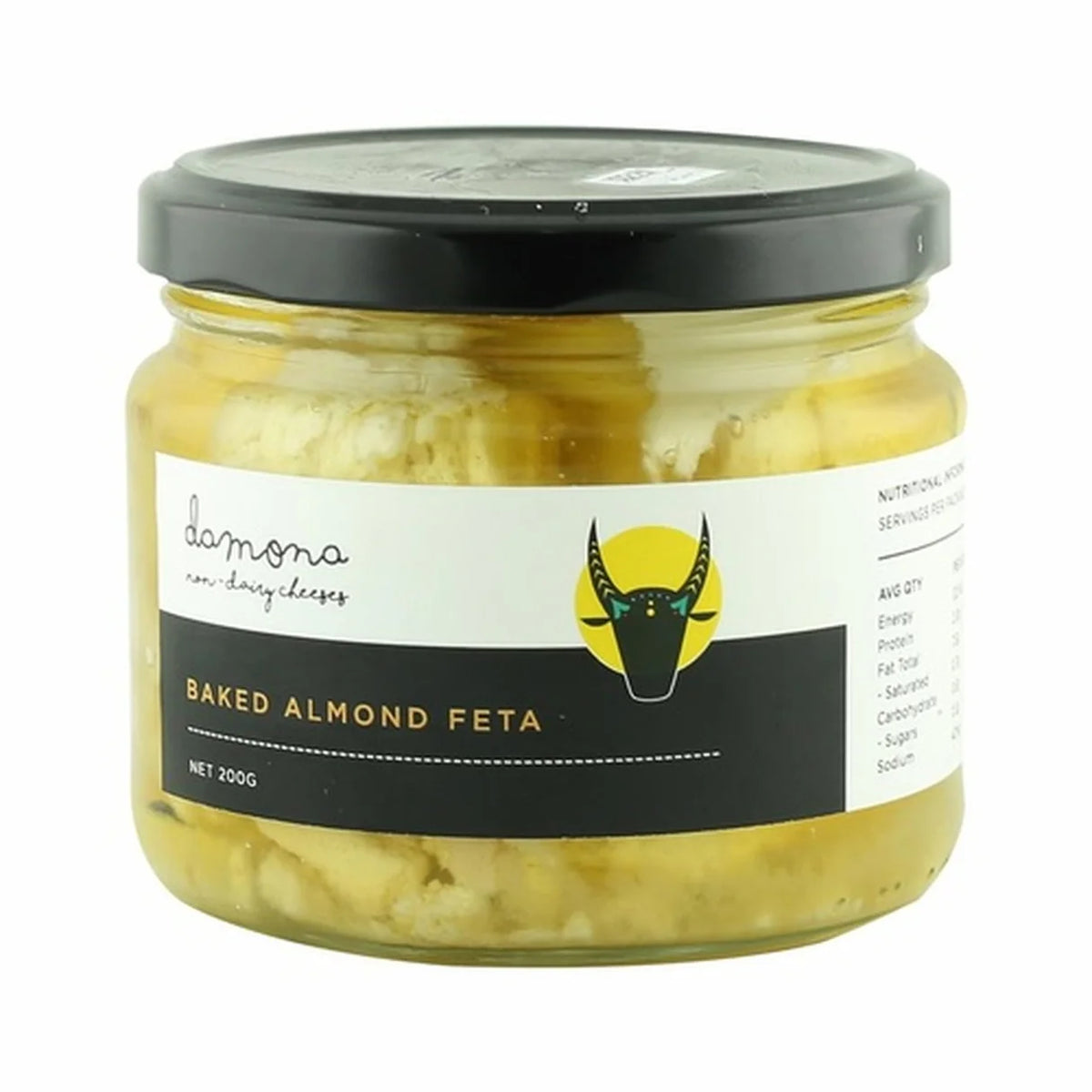 Damona - Almond Fetta 200g