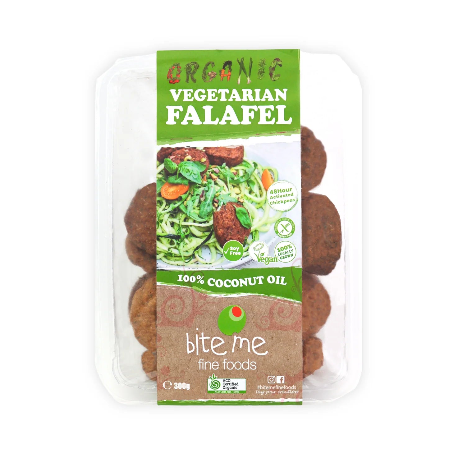 Bite Me Fine Foods - Veg Falafels 300g