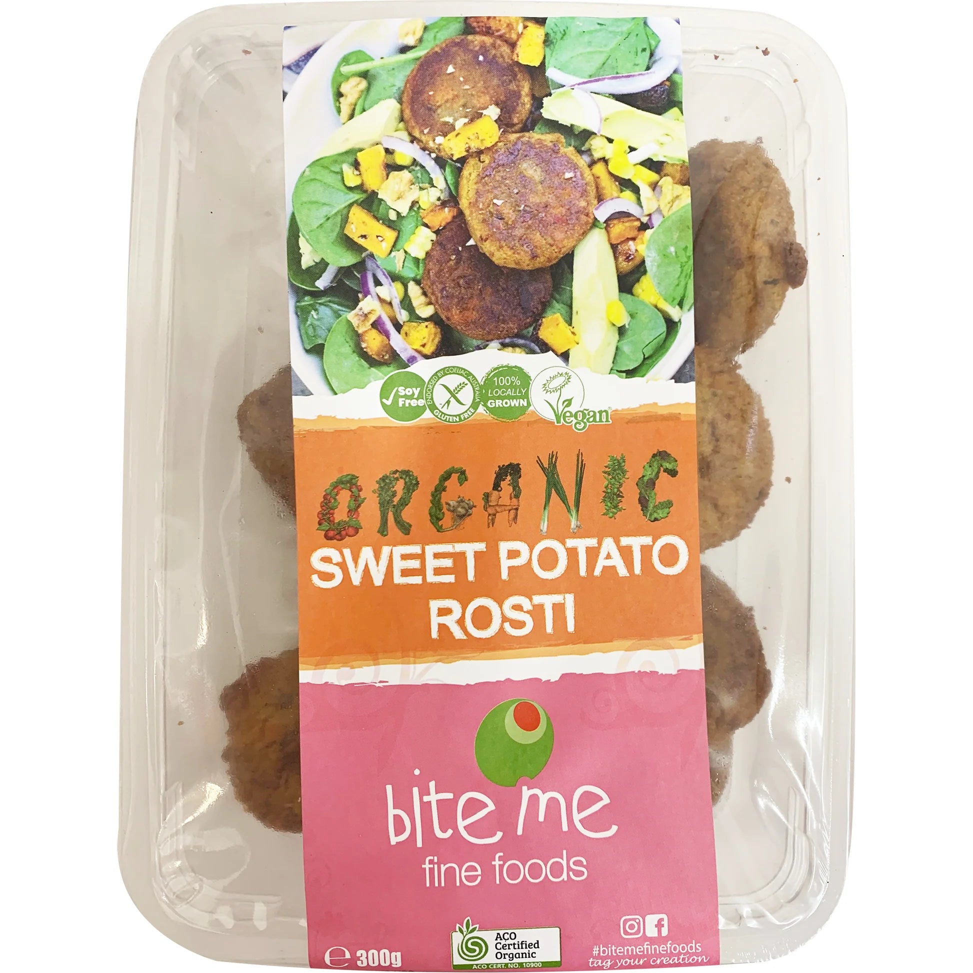 Bite Me Fine Foods - Sweet Potato Rosti 300g