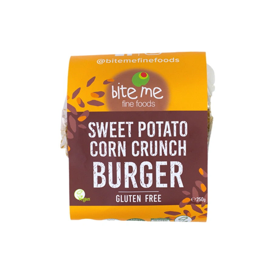 Bite Me Fine Foods - Sweet Potato Crunch Burger 250g