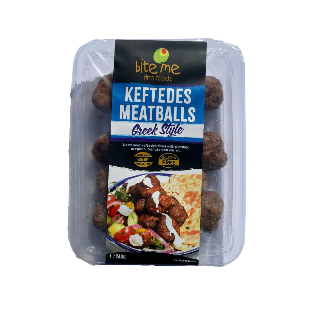 Bite Me Fine Foods - Greek Keftedes Meat Balls