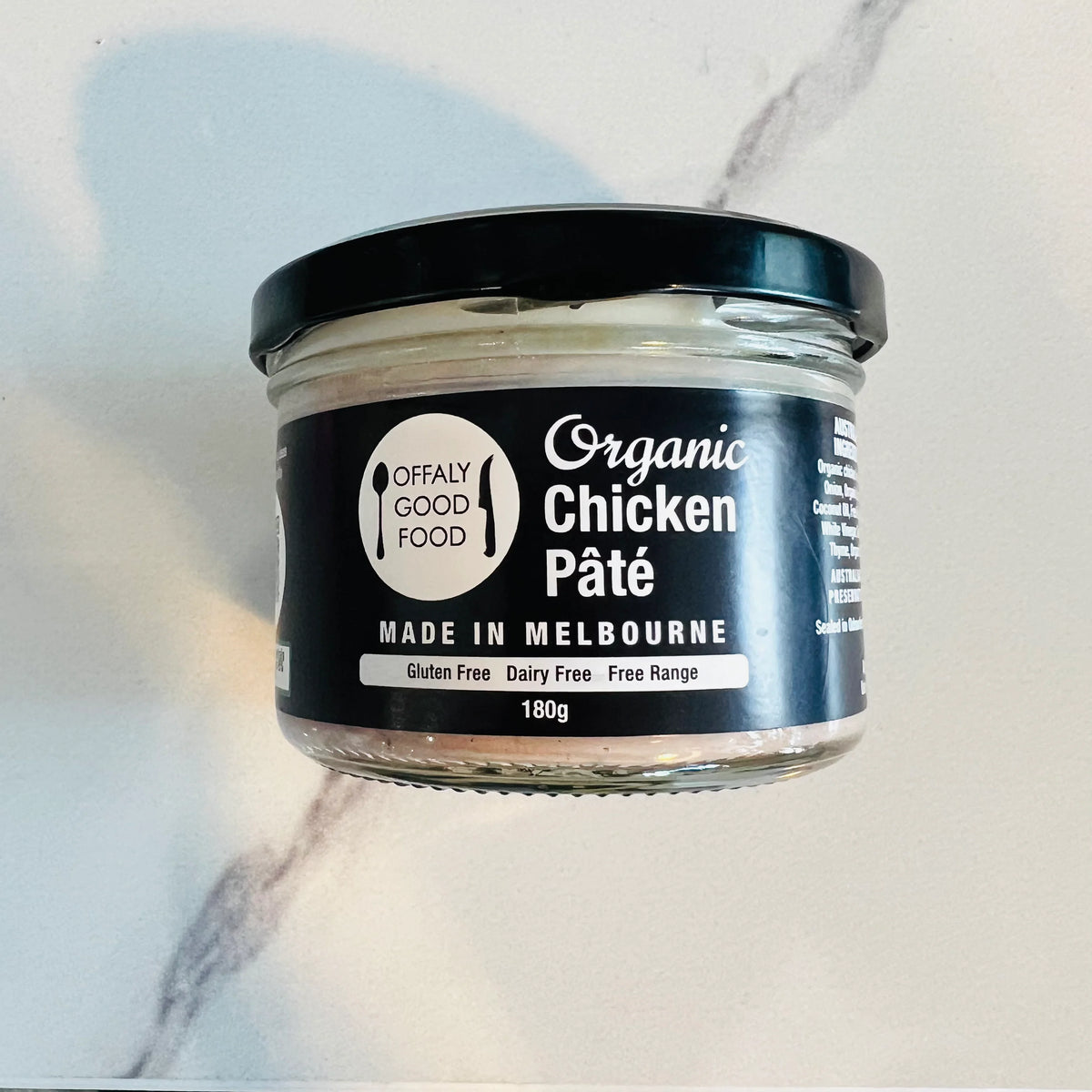 Offaly Good Foods Organic Chicken Pate 180g