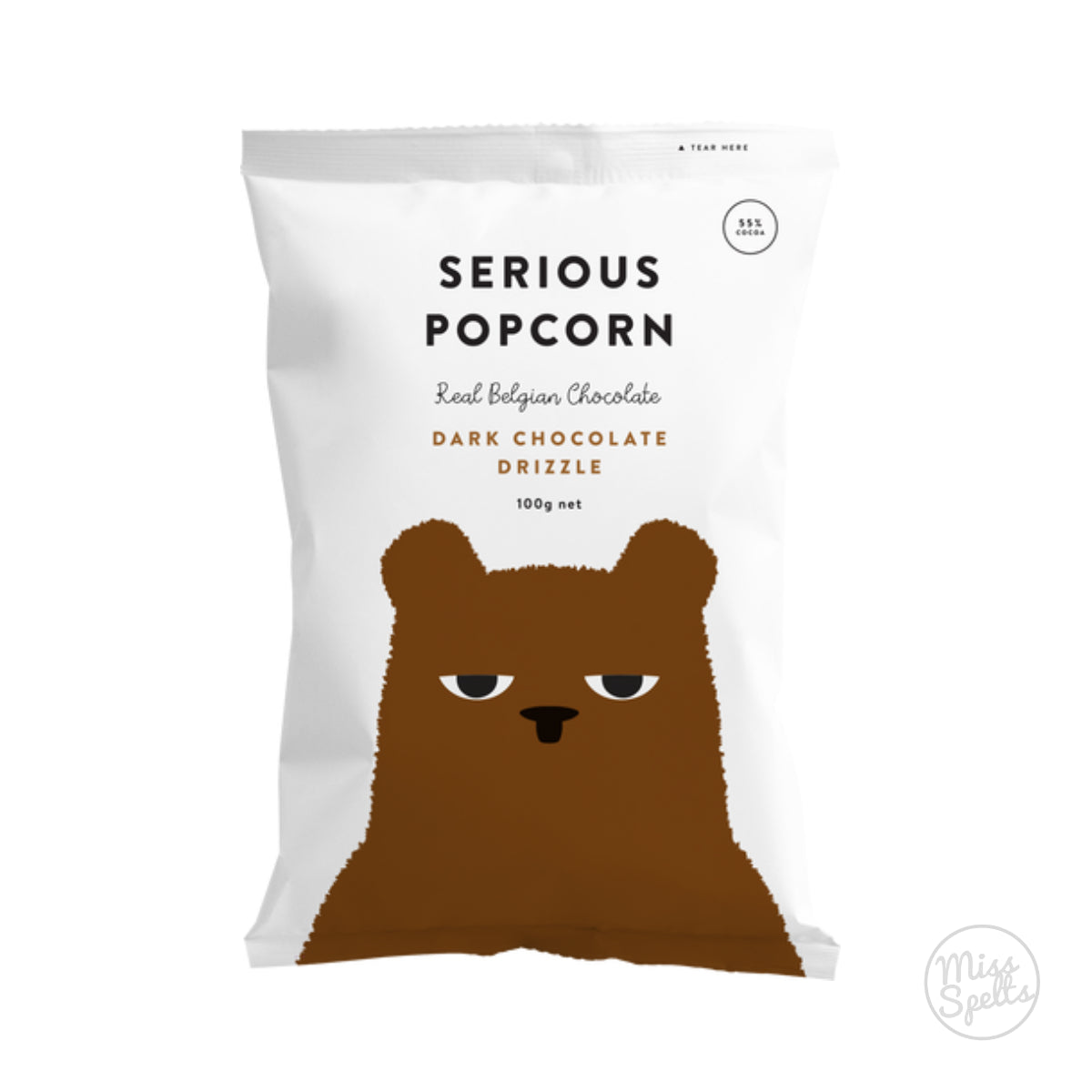 Serious Popcorn - Dark Choc Drizzle 70g