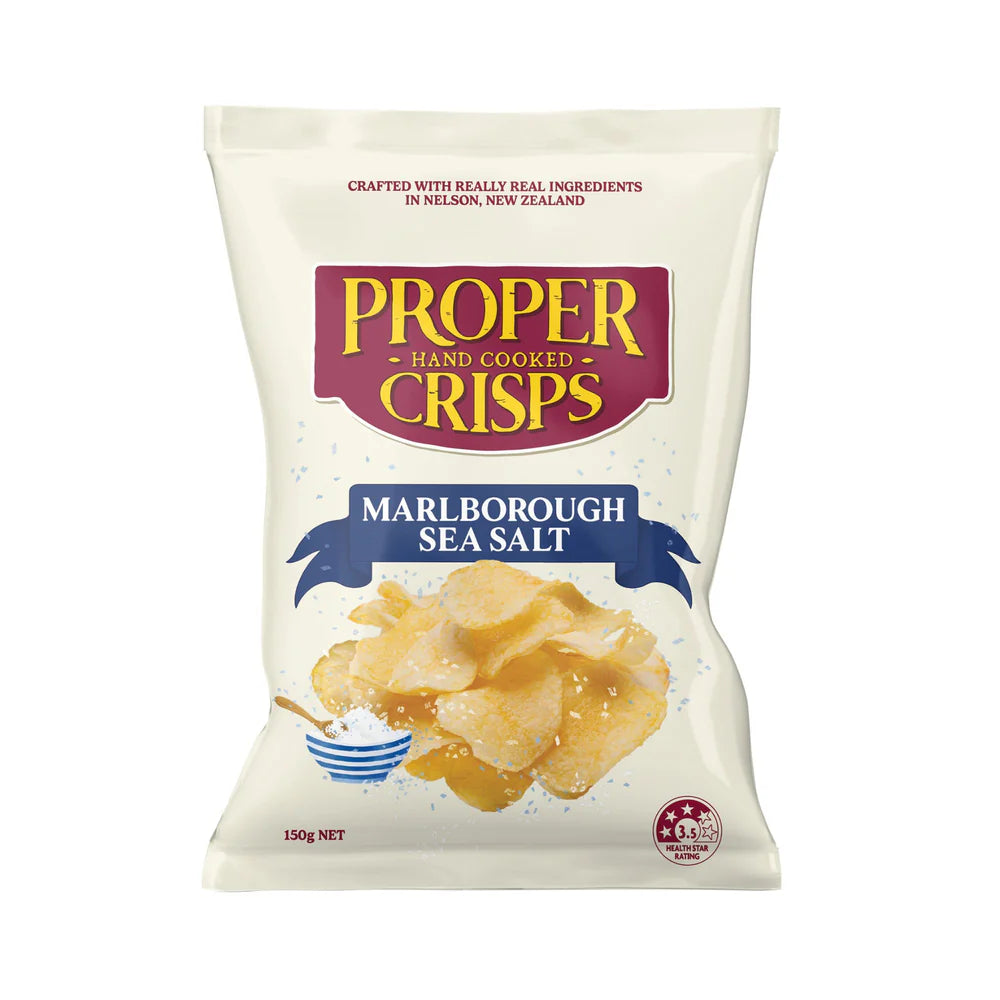 Proper - Compostable Crisp Marlborough Salt 150g