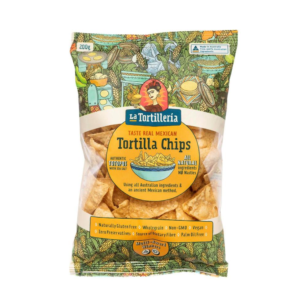 La Tortilleria - Totopos Tortilla Corn Chips 200g