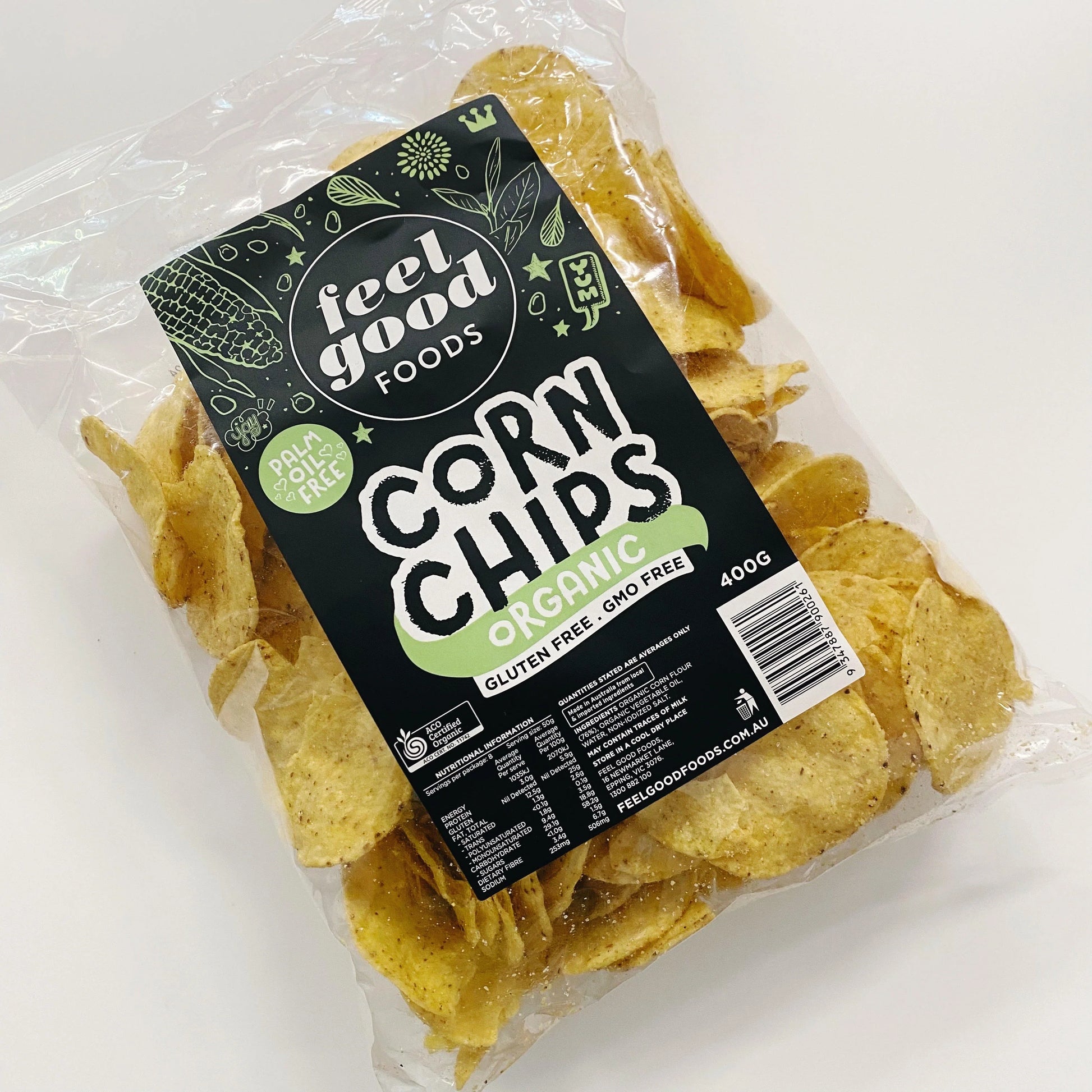 Feel Good Foods - Corn Chips 400g