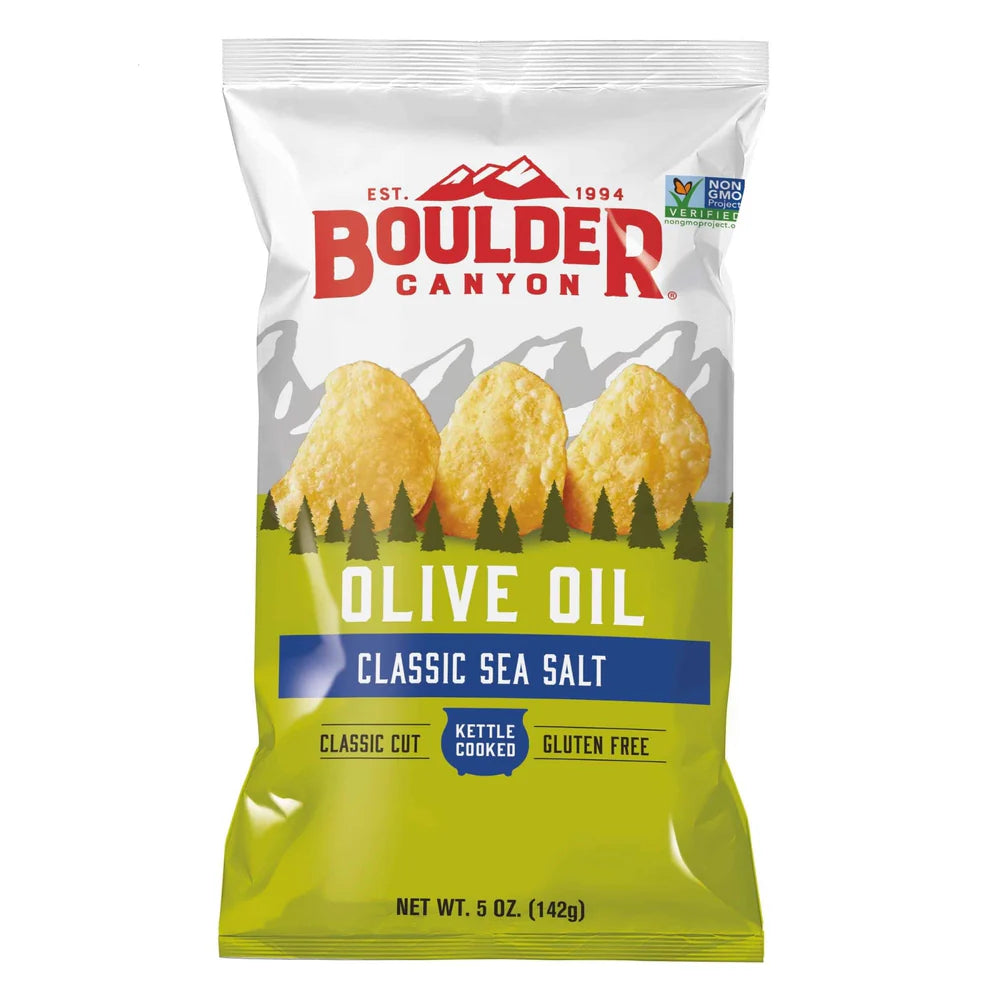 Boulder Canyon - Chips Olive Salt 142g