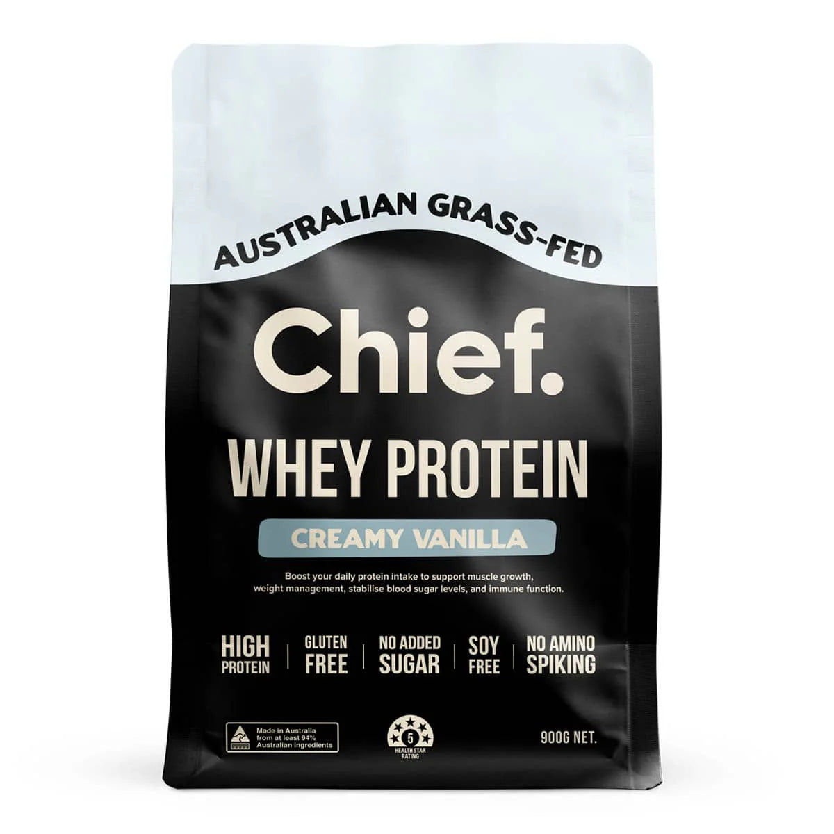chief - Whey Protein Creamy Vanilla 900g