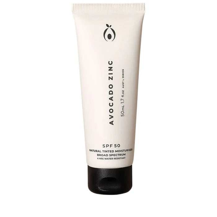 Avocado Zinc - Tinted Moisturiser Medium-dark 50ml