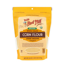 Bobs Red Mill - Organic Wholegrain Corn Flour Stone Ground 624g
