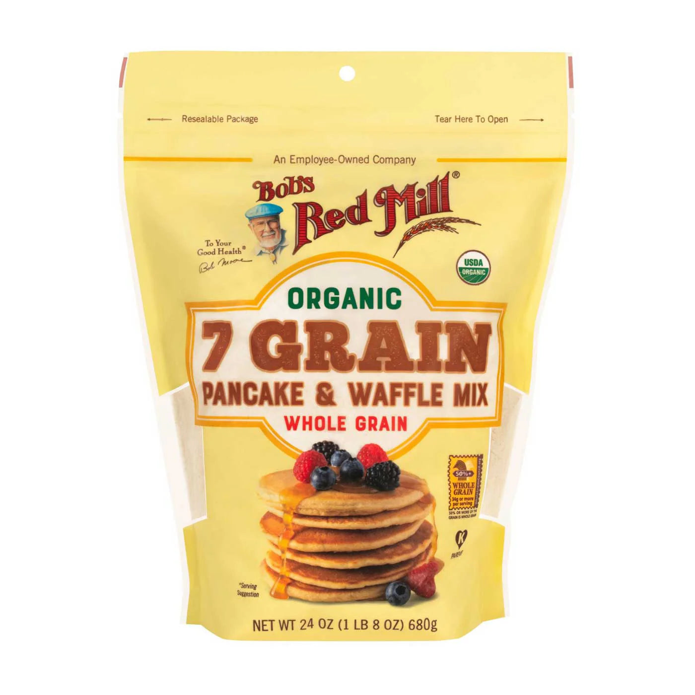 Bobs - 7 Grain Pancake And Waffle Mix 737g