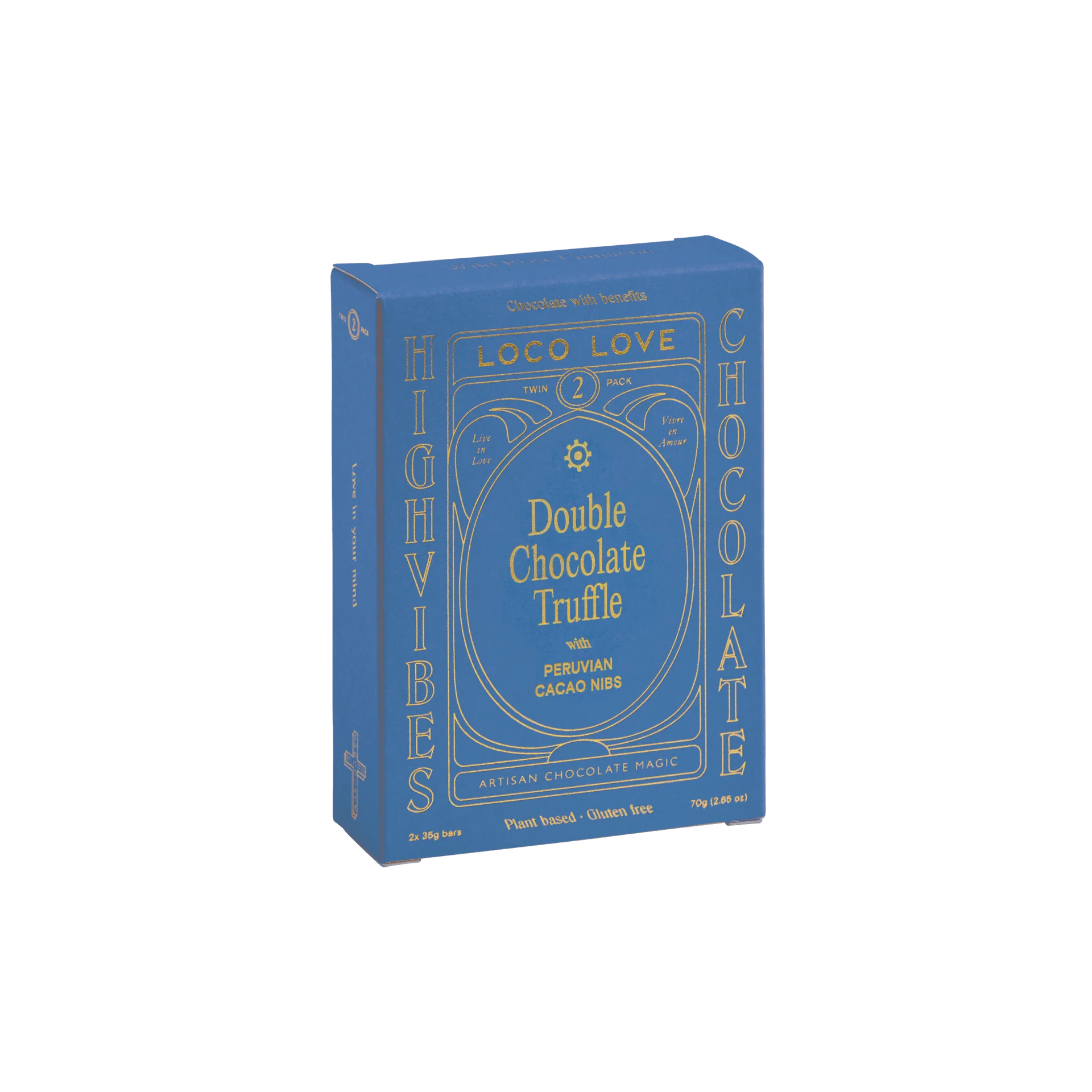 Loco Love - Twin Pack Double Choc Truffle 70g