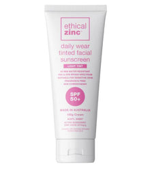 Ethical Zinc - SPF 50+ Daily Wear Sunscreen Light Tint 100ml