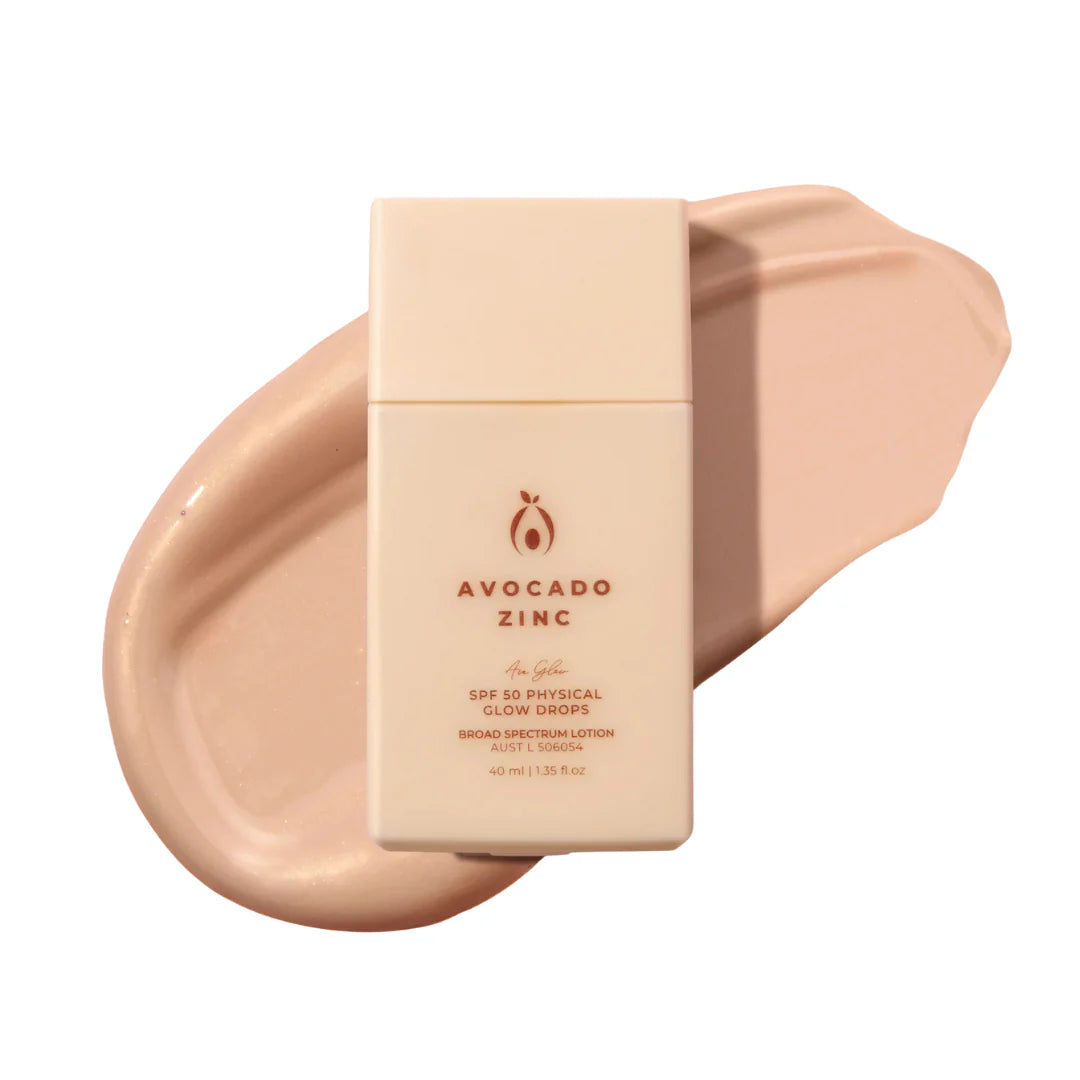 Avocado Zinc - SPF50 Physical Glow drops 40ml