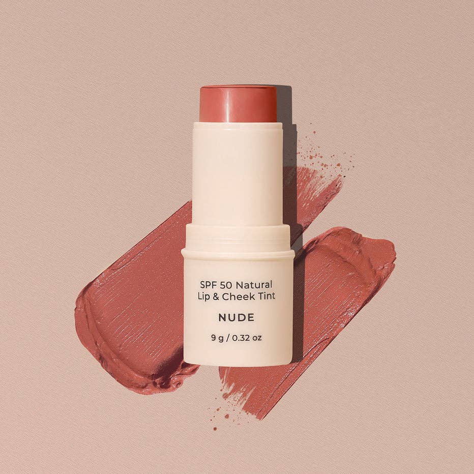 Avocado Zinc - SPF50 Natural Lip & Cheek Tint- Nude 9g