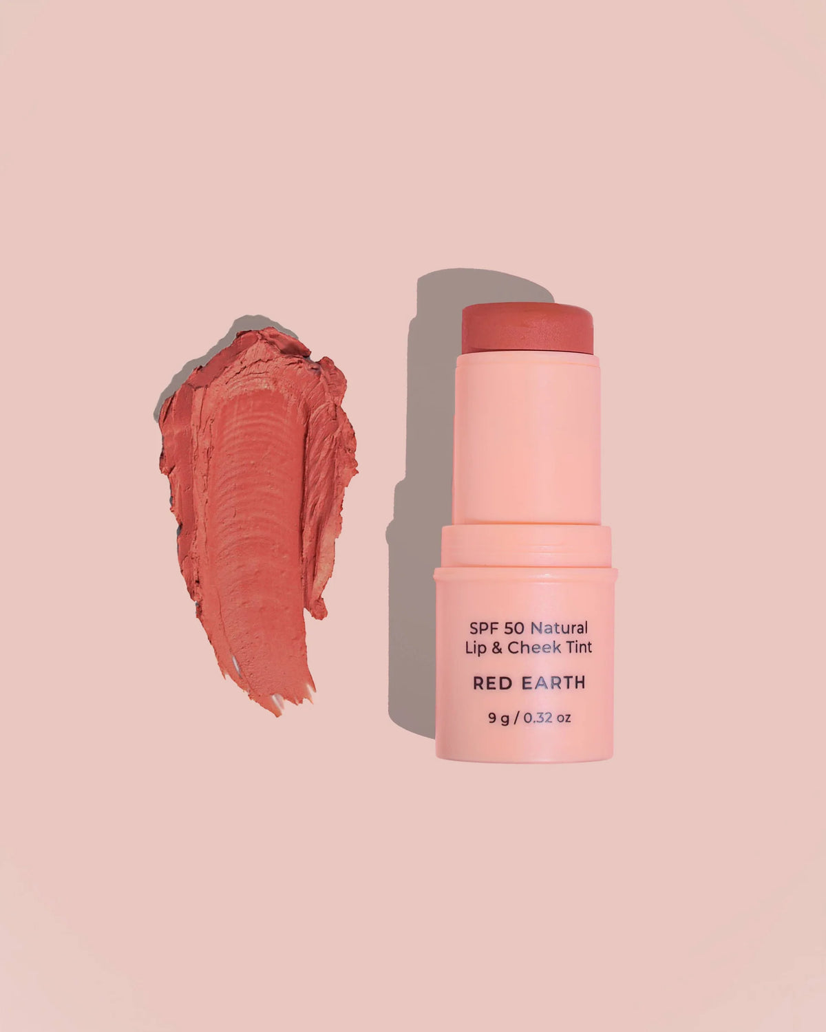 Avocado Zinc - SPF50 Natural Lip & Cheek Tint- Red Earth 9g