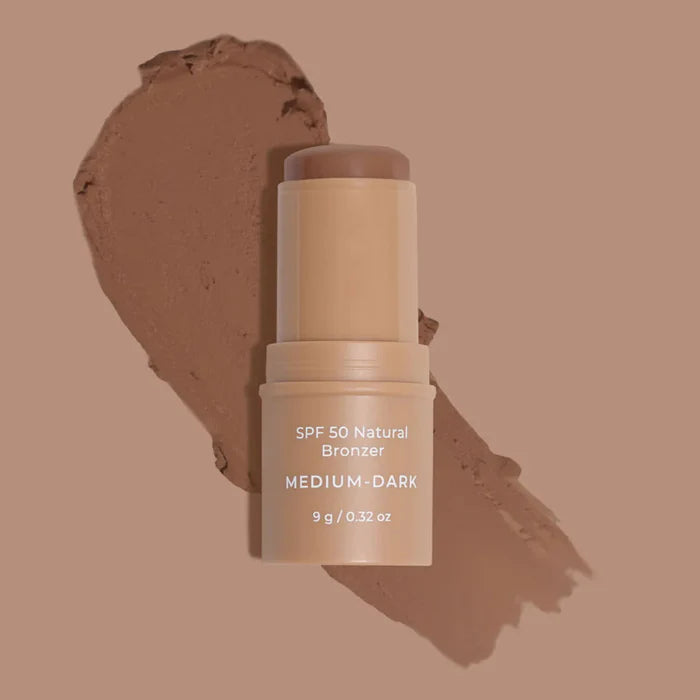 Avocado Zinc - SPF50 Natural Bronzer Med- Dark 9g