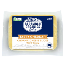 Barambah Organics - Ched Sliced Tasty 210g