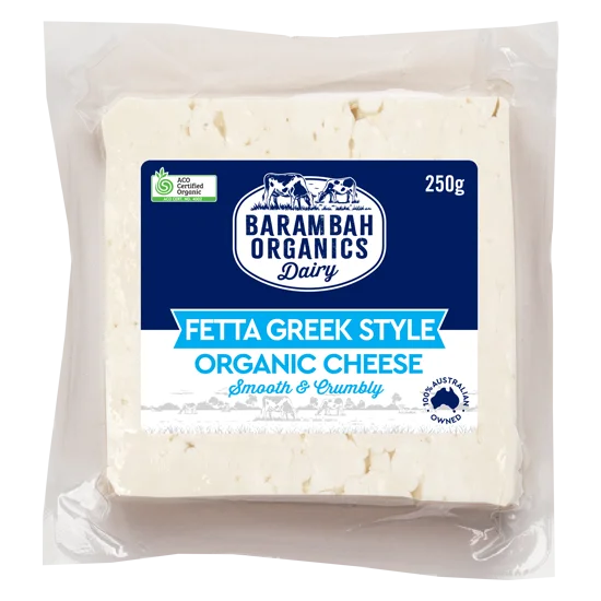 Barambah Organics - Feta Block 250g