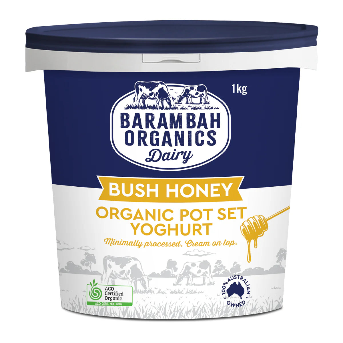 Barambah Organics - Yogh B/honey 1kg