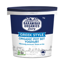 Barambah Organics - Yogh Pln Greek 1kg