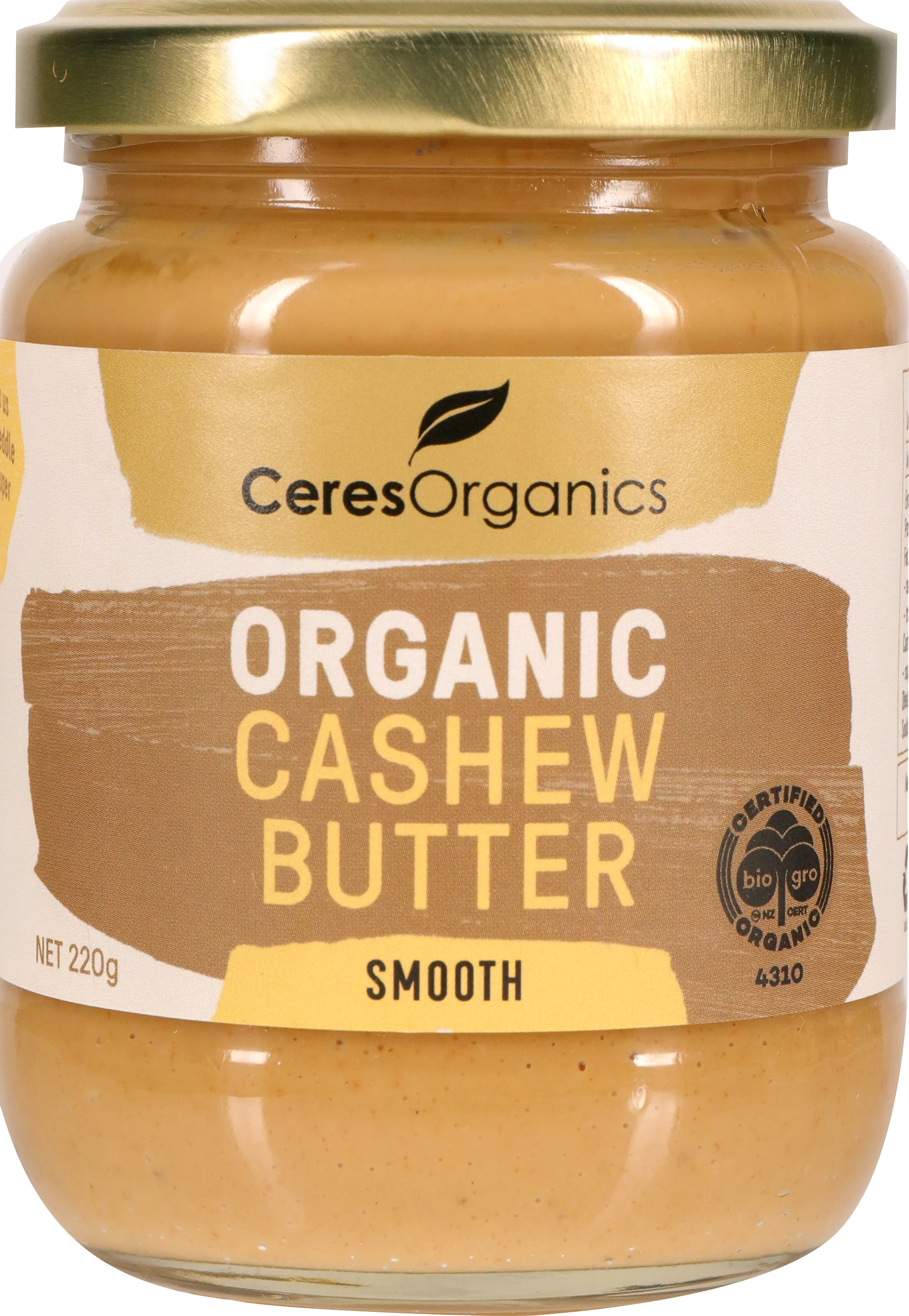 Ceres Organic - Cashew Butter Smooth 220g