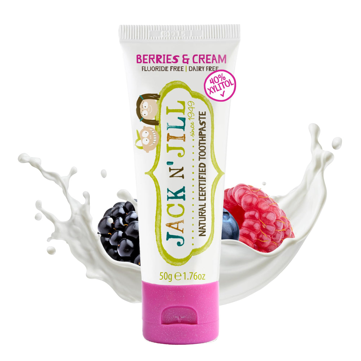 Jack N' Jill - Toothpaste Berries & Cream 50g