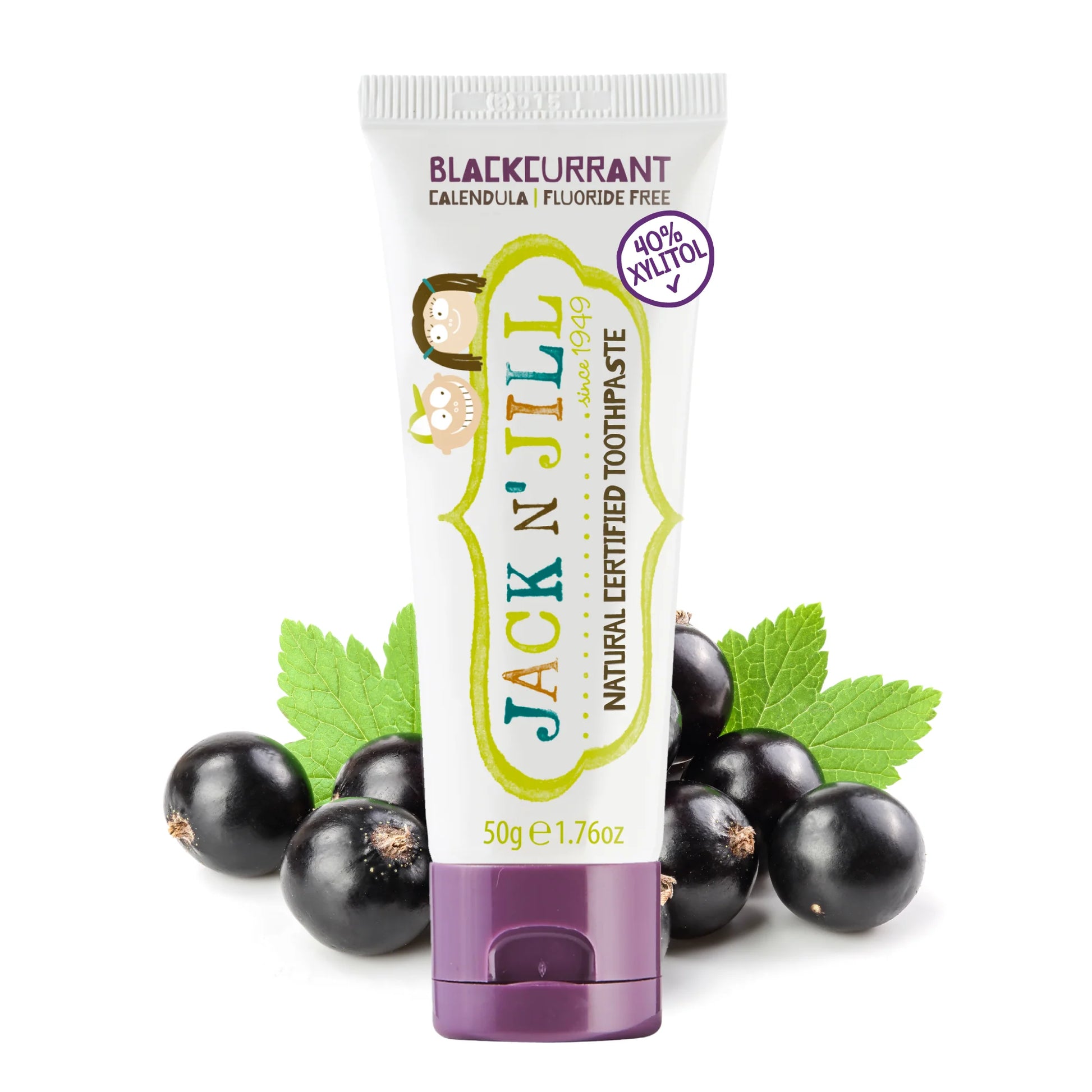 Jack N Jill - Toothpaste (child) Blackcurrant