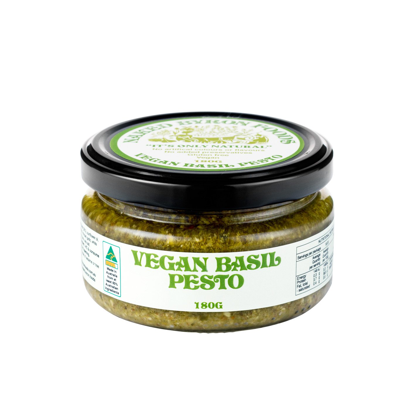 Naked Byron - Basil Pesto (orig) 180g