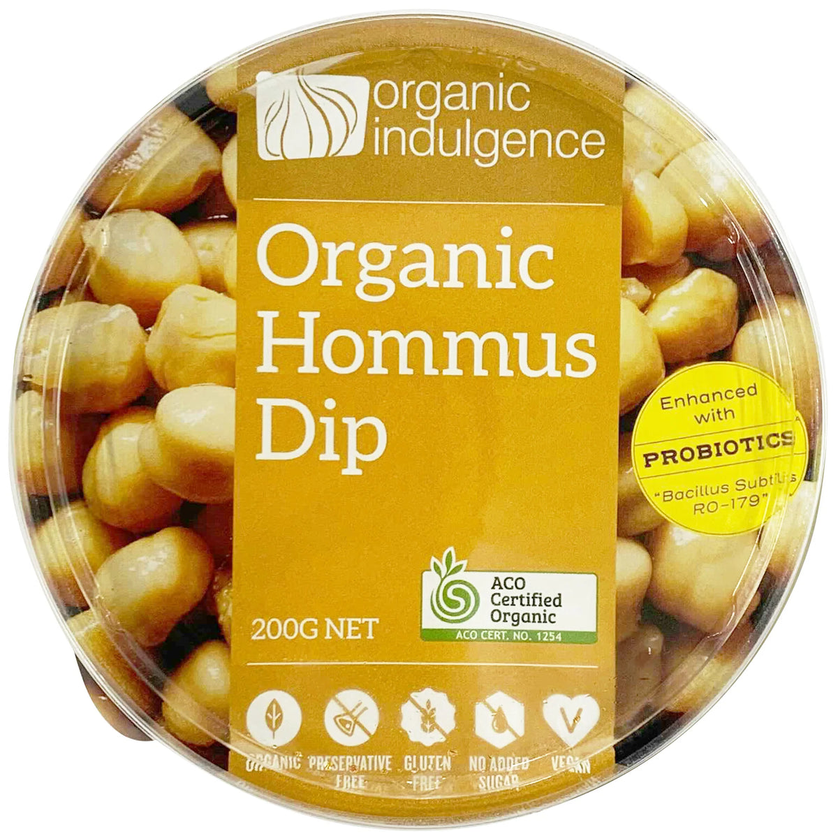 Organic Indulgence - Hommus Dip 400g