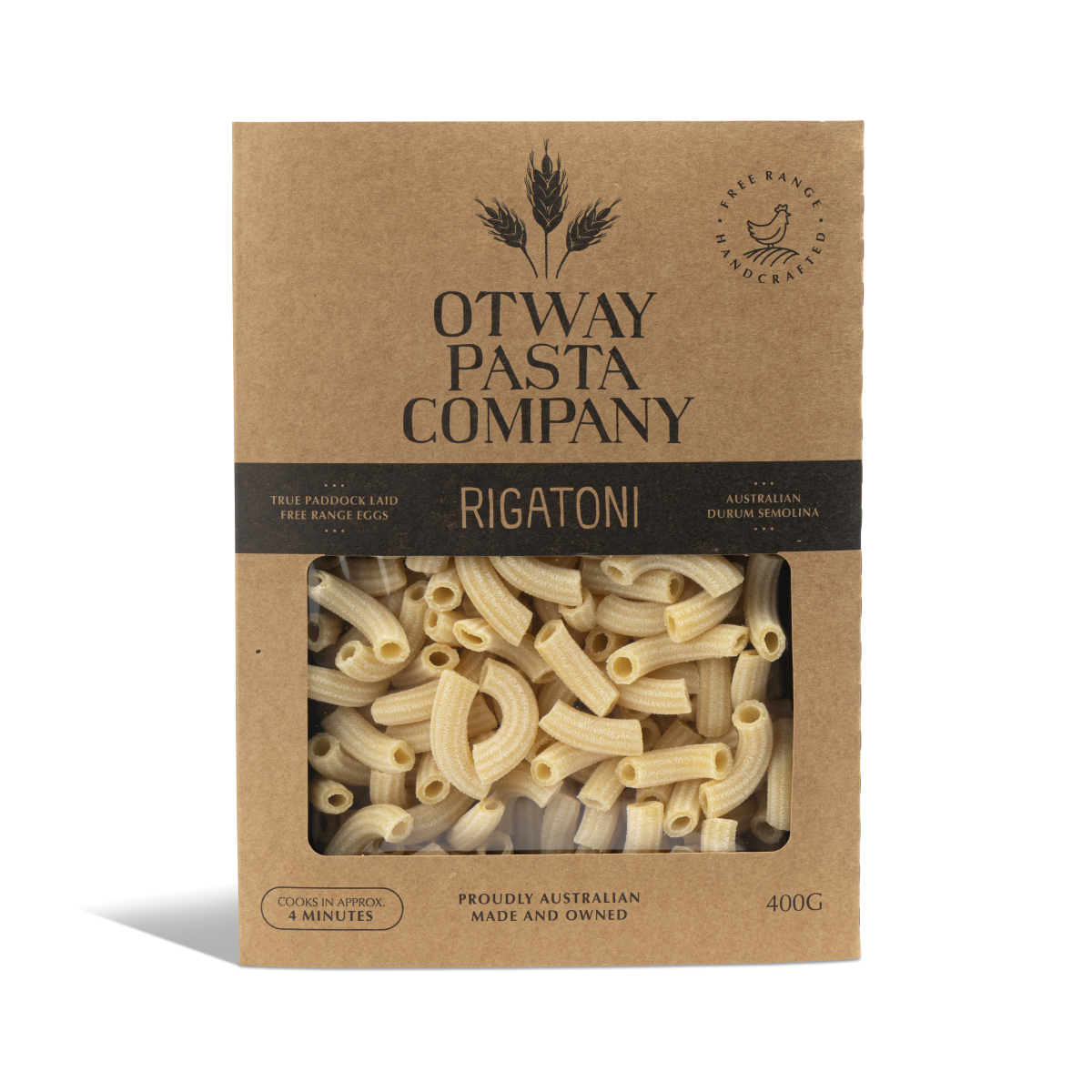 Otway Pasta Company - Pasta Fresh Rigatoni 400g